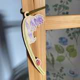 English Bluebell Wooden Hanging Decoration
