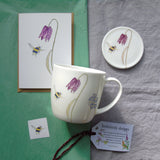 Fritillary Mug, Coaster and Card Gift Set