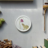 frog mini china plate