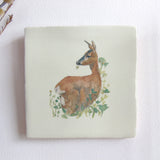 country cottage deer artwork
