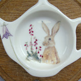 SECONDS hare and harebell teabag tidy