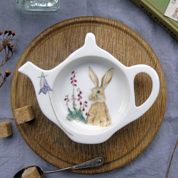 SECONDS brown hare teabag tidy