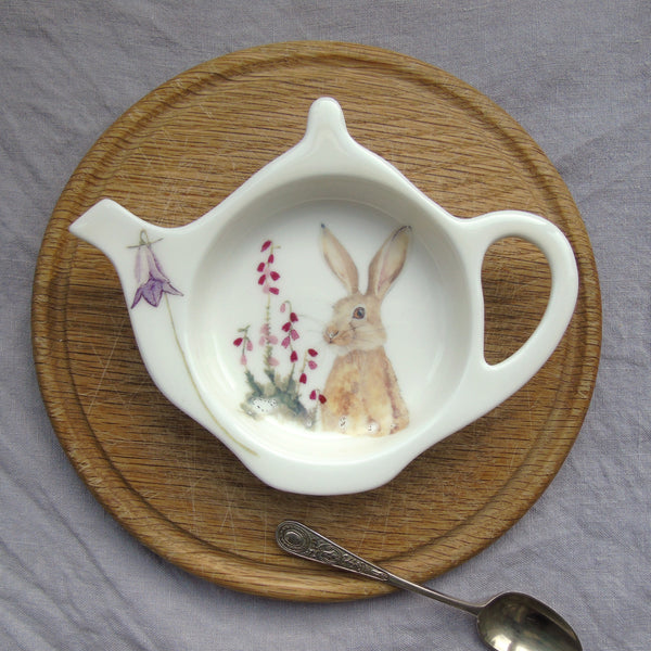 SECONDS hare and harebell teabag tidy