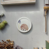 hedgehog painted wall decoration