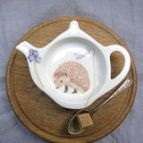 SECONDS hedgehog and harebell teabag tidy