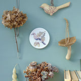 jay and acorn watercolour decorative plate