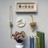 nuthatch decorative wall plate