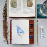 Nuthatch Original Watercolour Painting Unframed
