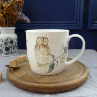 Tawny Owl Mug, Coaster and Card Gift Set