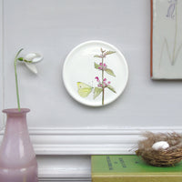 Wild flower mini wall plates
