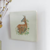 original watercolour roe deer wall art