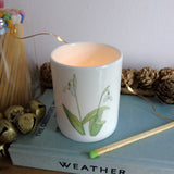 Snowdrop tealight candle holder - size discontinued