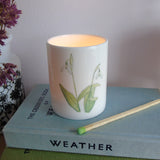Snowdrop tealight candle holder - size discontinued