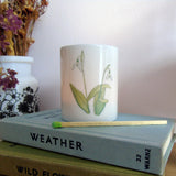 Snowdrop tealight candle holder - size discontinued