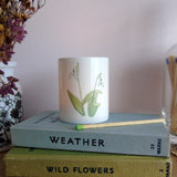 Snowdrop tealight candle holder - size discontinued