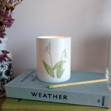 Snowdrop tealight candle holder - size discontinued