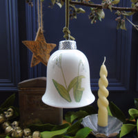 Snowdrops Fine Bone China Bell Decoration