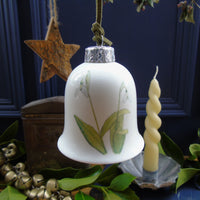 Snowdrops Fine Bone China Bell Decoration