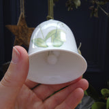 Snowdrops Fine Bone China Bell Decoration