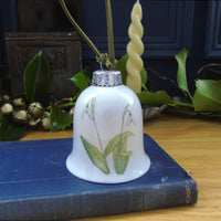 Snowdrops Fine Bone China Bell Decoration