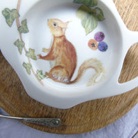 SECONDS squirrel teabag tidy