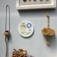 Tawny owl Decorative Mini Wall Plate