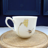 SECONDS Spring Flower Bone China Teacup - bluebell design