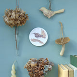 treecreeper illustration wall plate