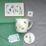 Wildflower Mug, Coaster and Card Gift Set
