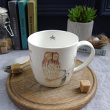 Tawny Owl Bone China Mug