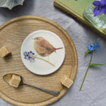 Wren and Forget-Me-Not Coaster