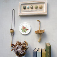 Wren and Snowdrops Decorative Mini Wall Plate