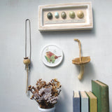 Wren and Snowdrops Decorative Mini Wall Plate