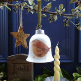 Wren Fine Bone China Bell Decoration