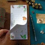 christmas to do list notepad