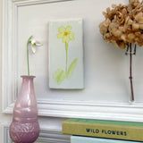 primrose ceramic tile wall art