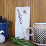 Lavender and bee Wall Art