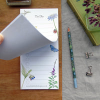Wild Flower 'To Do' List Notepad