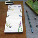 Wild Flower 'To Do' List Notepad