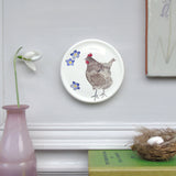 Mabel and forget me not mini wall plate