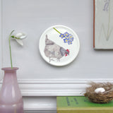 Maisie and forget me not mini wall plate