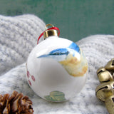 Nuthatch Christmas bauble