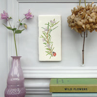Rosemary and ladybird Wall Art
