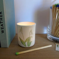 Snowdrop tealight candle holder - size discontinued