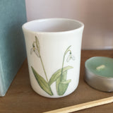 Snowdrop tealight candle holder - size discontinued