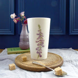 Summer Cottage Garden Flowers Latte Mug