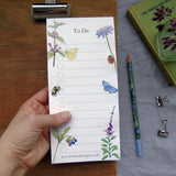 wildlflowers desk notepad 